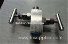 professional high performance 2 valve manifold valve manifolds of high pressure , 1/8"-2" size