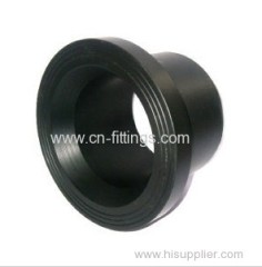 hdpe butt fusion injection stub end flange pipe fittings