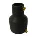 hdpe electro fusion reducing coupling pipe fittings