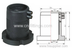 hdpe electro fusion stub end flange fittings