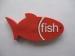 Soft PVC fish shape Customized USB Flash Drives 1GB, 2GB, 4GB memory sticks (MY-U225)