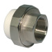 ppr female threaded union with brass insert fitting