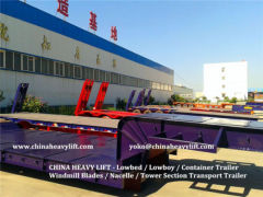 CHINA HEAVY LIFT - 80t Lowboy Trailer