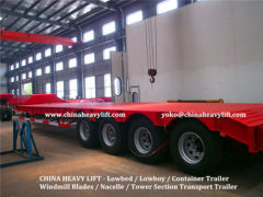 CHINA HEAVY LIFT - 80t Lowboy Trailer