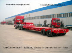 CHINA HEAVY LIFT - Detachable Gooseneck Lowboy Trailer