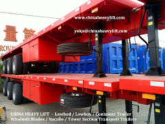 CHINA HEAVY LIFT - Fixed Gooseneck Lowboy Trailer