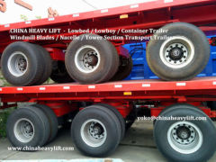 CHINA HEAVY LIFT - Extendable Lowboy Trailer