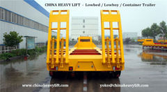 CHINA HEAVY LIFT - 40 ft Flatbed Container Trailer