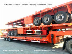 CHINA HEAVY LIFT - Lowbed / Lowboy / Flatbed Trailer