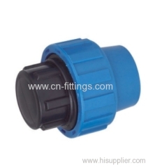 pp end cap compression fitting with pn10