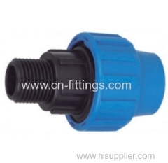 pp male adapter compression fittings