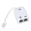 Telephone Modem ADSL Splitter With Cable