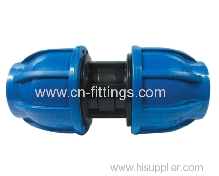 pp equal coupling compression fittings