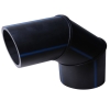 hdpe butt welding 90 degree elbow pipe fittings
