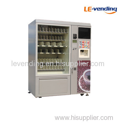 combination vending machine/beverage and drinks vending machine+coffee vending machine
