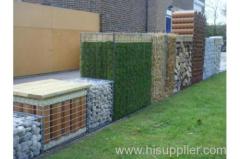 welded gabion basket mesh garden fence barrier