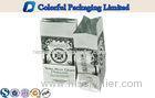 Side Gusset Coffee Packing stand up zipper pouch bags With Foil Lined