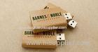 Logo Print Wooden Thumb Drive , Eco-friendly 8GB Book Shape Wood USB Flash Drive