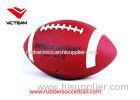 Print embossed logo rubber rugby ball 9 inch mini american football