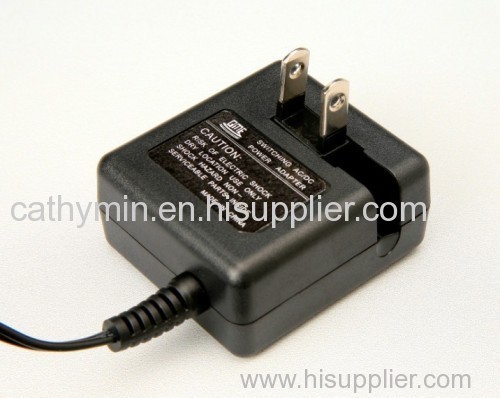 UL listed Power Adapter with foldable plug