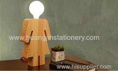 vintage customize wooden lamp