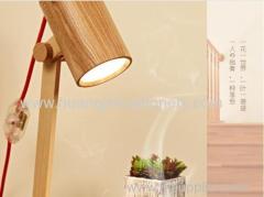 customize vintage wood lamp/ desk lamp