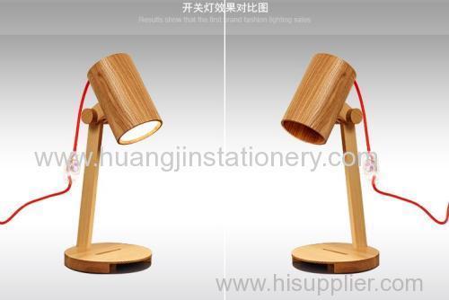 customize vintage wood lamp/ desk lamp