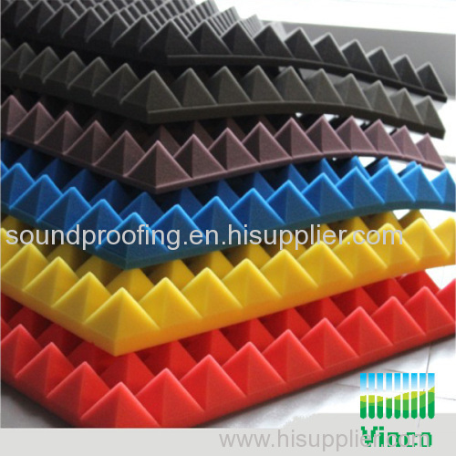 pyramid sound absorbing foam for KTV, stock for sale