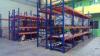 Supermarket steel board heavy duty shelving with forklift entry / extract , 2 - 8m
