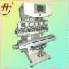 6 color pad printing machine