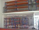 500kg manual operation longspan medium duty shelving with wood shelves