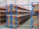 Adjustable Stores pray paint carton flow racks with steel / wood plate