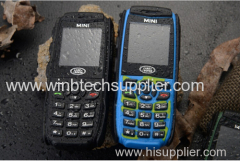 a9-n very small gsm quad band phone dustprooof shock proof little water drop proof not in the water super gsm phone