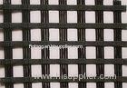 25KN Fiberglass Geogrid Warp Knitting , Glass Fiber Grid For Soft Soil