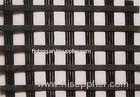 25KN Fiberglass Geogrid Warp Knitting , Glass Fiber Grid For Soft Soil