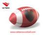 Mini Silk printing American Rugby Ball With Rubber / butyl bladder