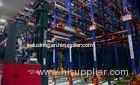 Adjustable Dairy industrial Radio Shuttle Racking with forklift truck , 1500KG