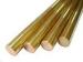 Round Pure Brass Copper Alloy Bar Diameter 5 - 100mm For Glasses Frames