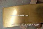H118 Polished Brass Copper Alloy Plate / Sheet 2mm-10mm Thickness For Roofing / PCB