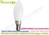 3w B15 Milky White Glass Led Candle Lamp Point Shaped 6000k SMD 5630 Dimmable