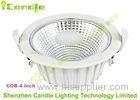Waterproof COB 4 Inch Dimmable Led Downlights 9W , High Lumen 720LM CE RoHS