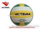 Colored Custom printing Rubber Youth volleyballs / Sports Volley Ball