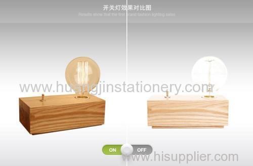 vintage / customize/ creative / wood lamp/ desk lamp