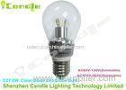 5630 SMD Globe 5w E27 Led Bulb Transparent Glass Ra80 450 - 550lm