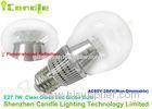 Clear Glass 360 Degree E27 7 W LED Bulb , Globe LED Light Bulbs For Home