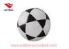 Black And White Official Rubber Soccer Ball 5# , Adult Size Soccer Ball