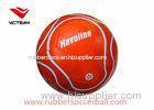 Colorful PVC Machine Stitched Soccer Ball / Custom Size 5 kids training foot