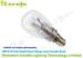 High Lumen 3 Watts Dimmable Led Candle Bulbs Flat Head Shape Clear Glass 3 Years Warranty