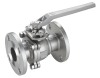 Asme 300lbs Ball Valve Flanged End with Mounting Pad