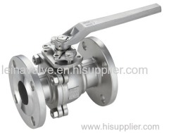 Mounting Pad DIN Pn16/Pn40 2PC Flanged End Ball Valve